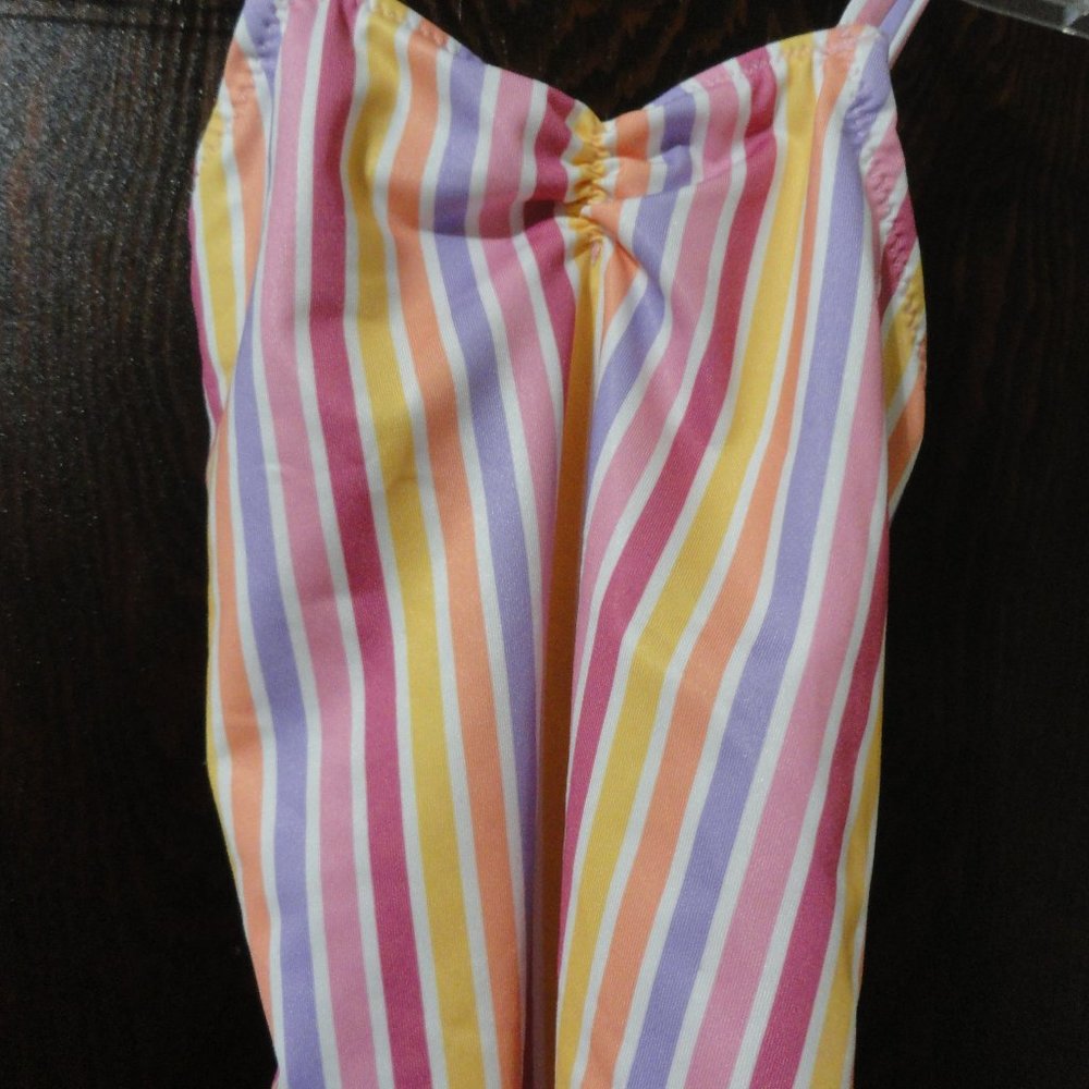 Zara Little ones one piece cross back swisuit,NWT 50+UPFprotection small - Picture 2 of 5
